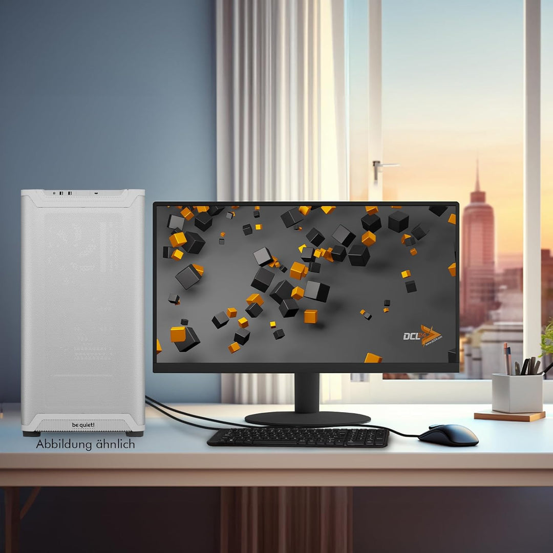 dcl24 Büro CAD PC Intel i5-14400, RTX A1000, 32GB RAM, 1TB SSD, Office mit 10x4.7 GHz, WLAN, Windows