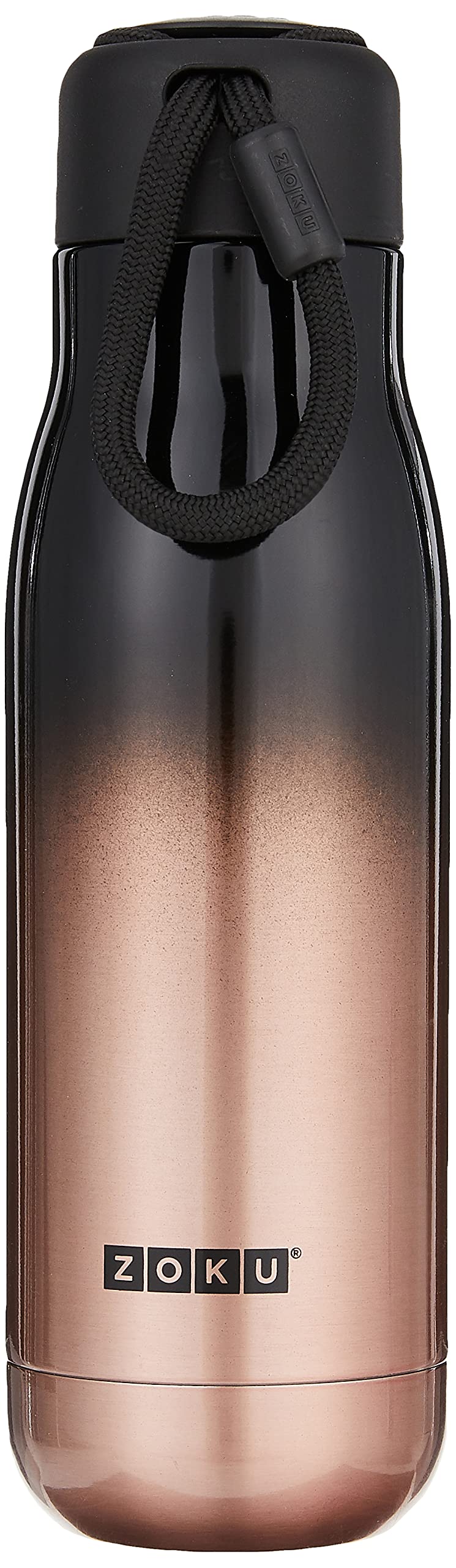 Zoku - Edelstahl Trinkflasche M 500ml Gold Ombre
