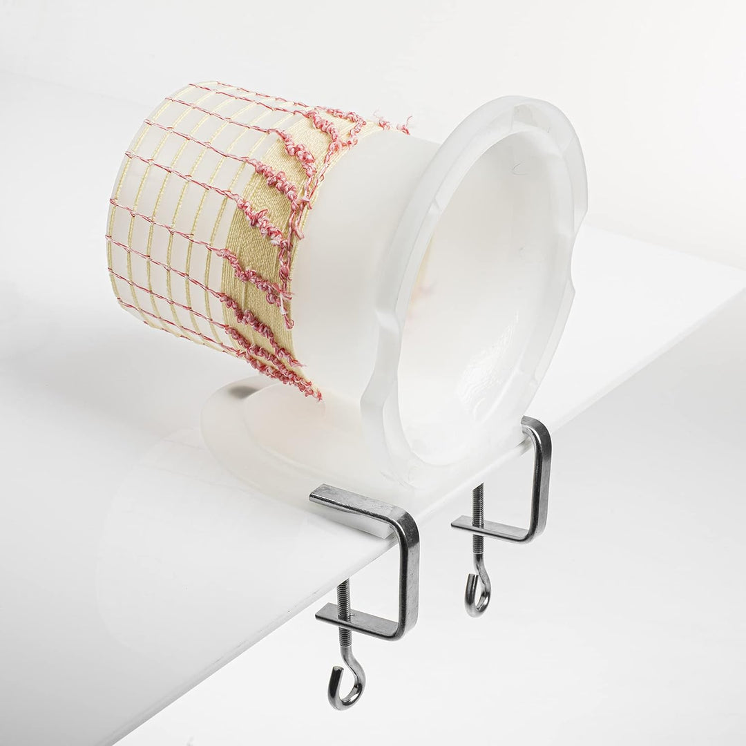 Browin 310090 Applikator für Räuchernetze, Kunststoff, Weiss + Netz 3m, Applikator für Räuchernetze
