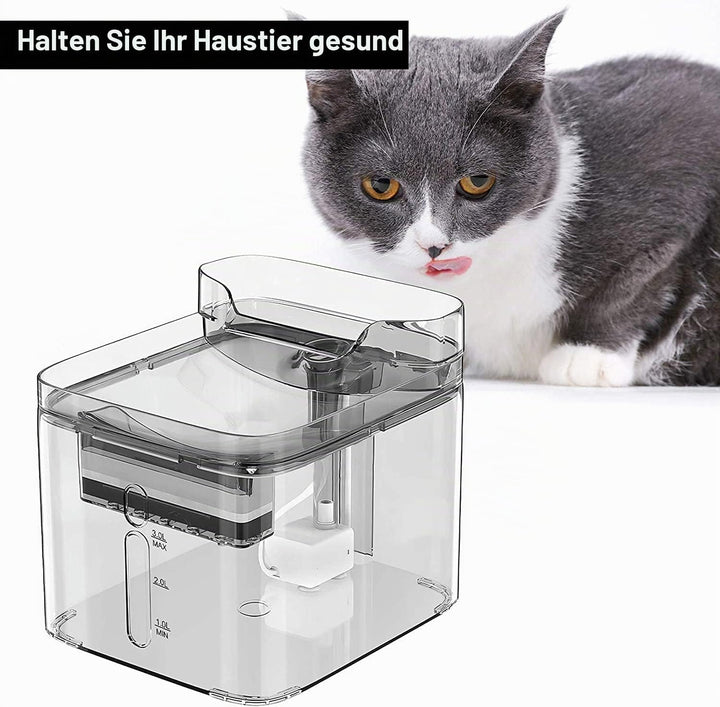 Wasserfilter für Haustiere Kompatibel mit WF020, Brunnen für Katzen, Ersatz-Aktivkohlefilter für Was