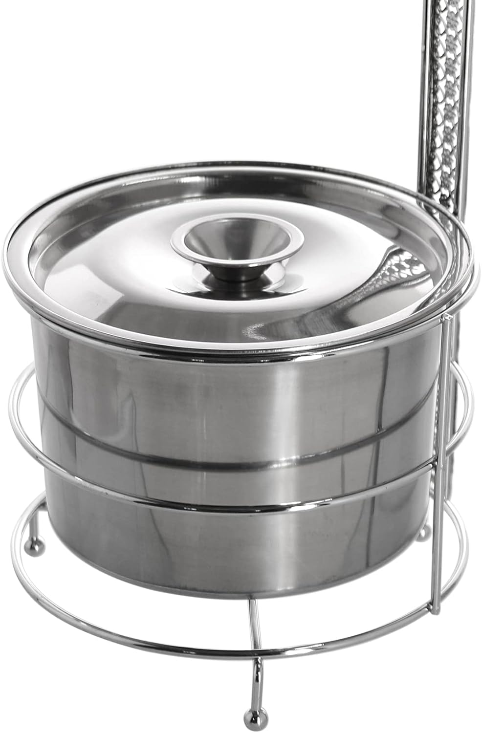 Kohlekorb Gross mit Zangen- und Deckelhalter