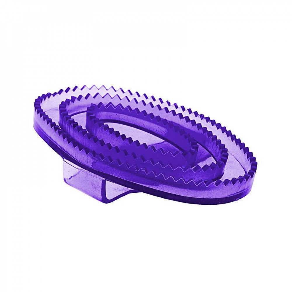 horze Klein Flexibel Transparent Striegel