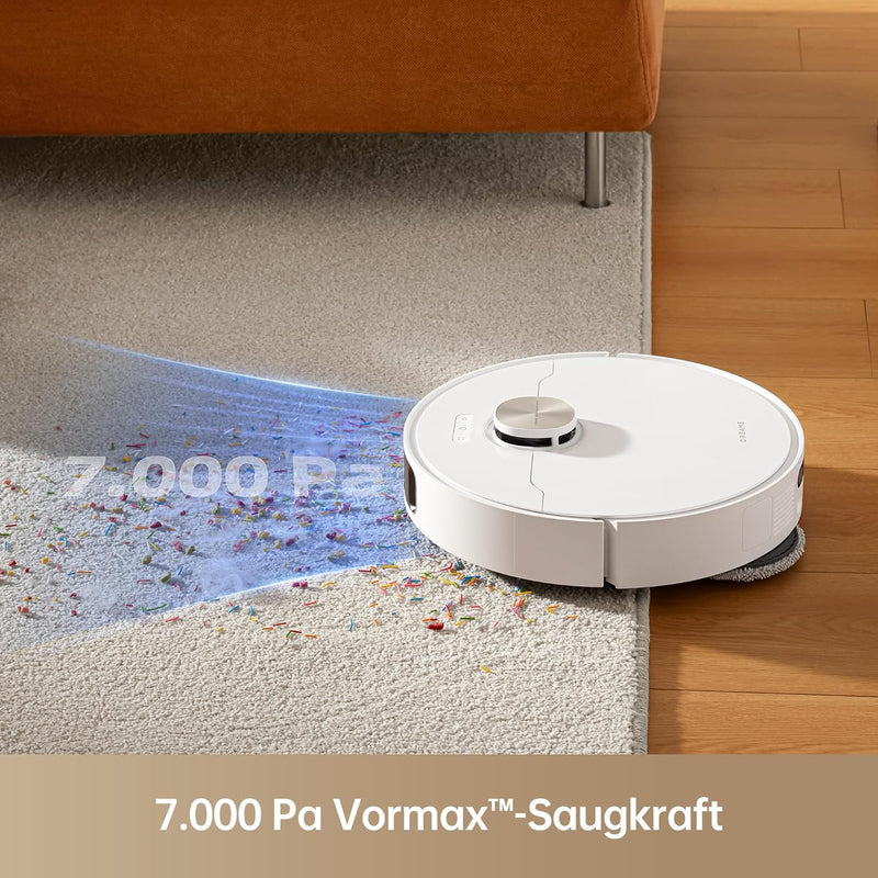 dreame L10s Pro Ultra Heat Roboter Staubsauger mit Automatische Moppreinigung mit heissem Wasser, Mo