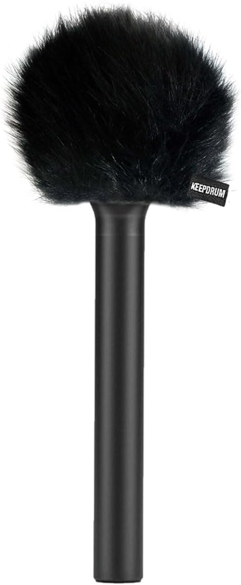 Rode Wireless ME Drahtlos-Mikrofon-Set + Interview GO Griff-Handadapter + keepdrum Fell-Windschutz B