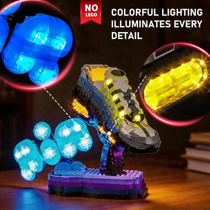 BRIKSMAX LED Beleuchtung für LEGO LEGO Editions Air Max 95 x LEGO Set 43025, kompatibles Licht Set f