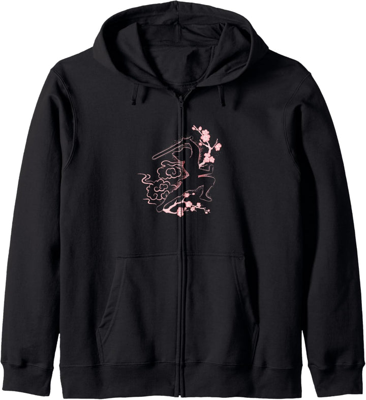 Disney Mulan Floral Glow Silhouette Kapuzenjacke