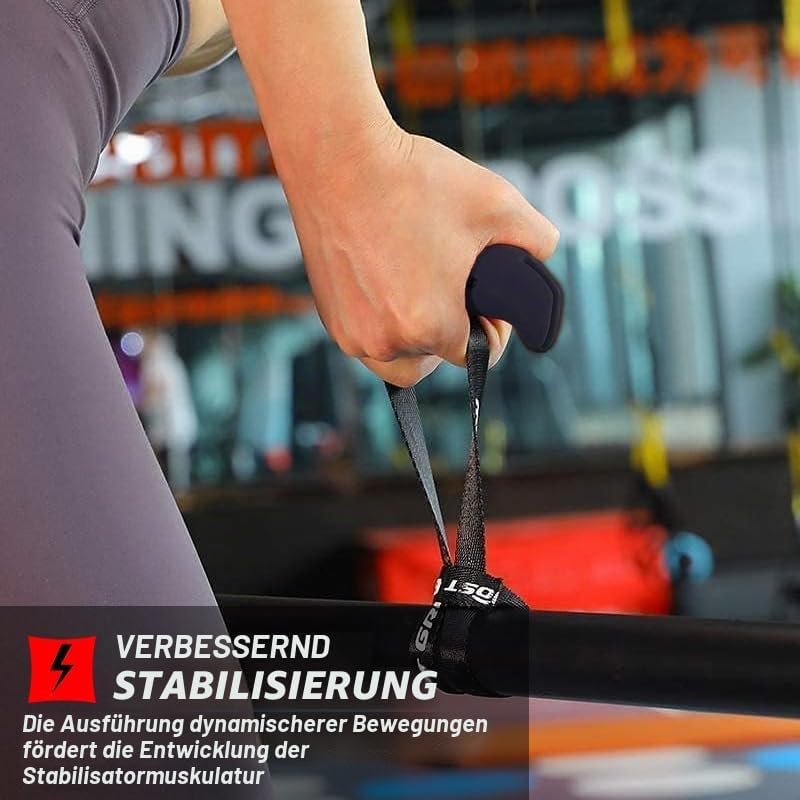 Klimmzuggriffe Griffe Fitnessgurt Heavy Duty Kabel Maschine Griffe Training Grip Strength Sling Trai