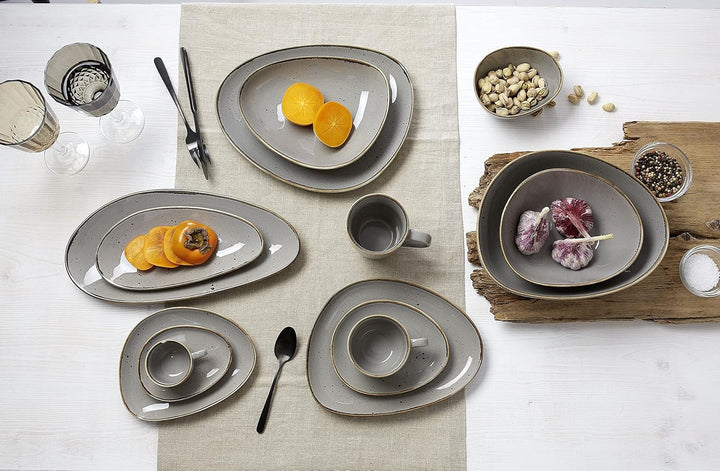 Flirt by R&B Geschirr-Serie Taupe Taste Grösse Suppenteller Taupe Taste
