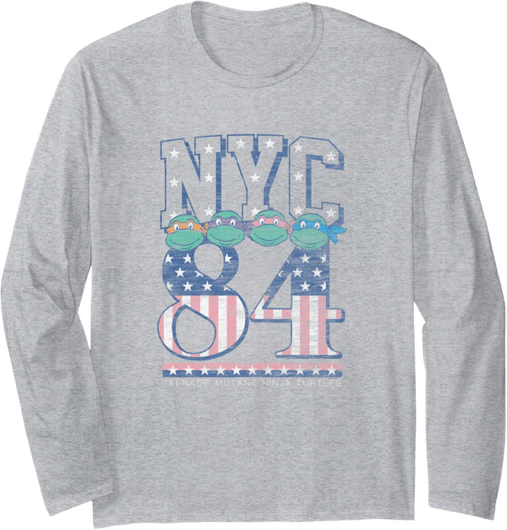 Teenage Mutant Ninja Turtles American 1984 Langarmshirt
