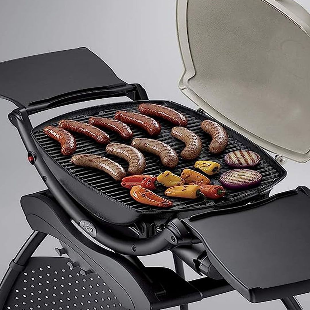 7645 Grillrost Gusseisen für Weber Q200, Q220, Q2000, Q2200 Series, 27,3 x 38,9 cm Grillroste ersatz