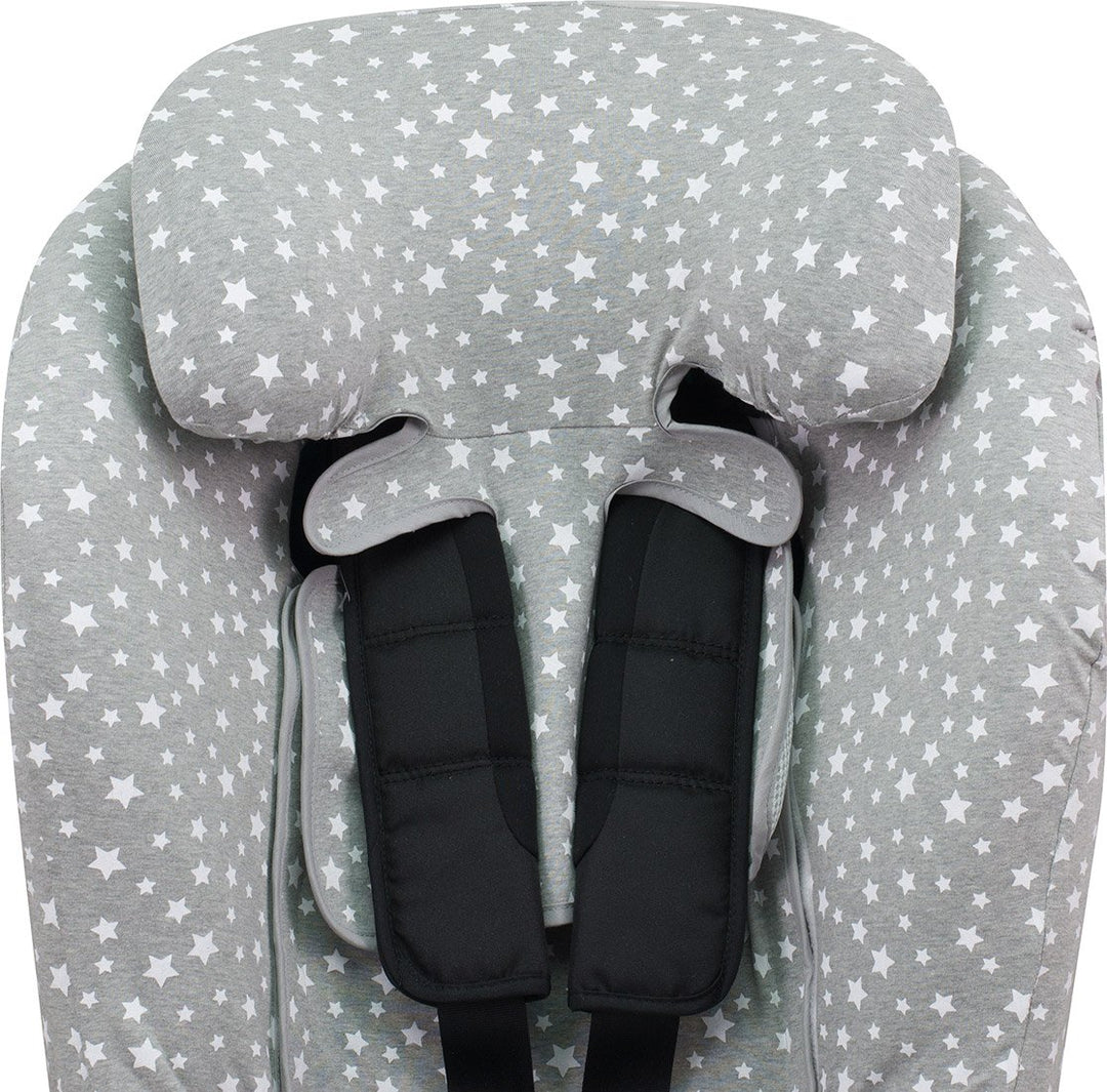 JYOKO KIDS Bezug für Autositz kompatibel mit Axkid (White Star, Axkid Minikid Kidzone Duofix) Axkid