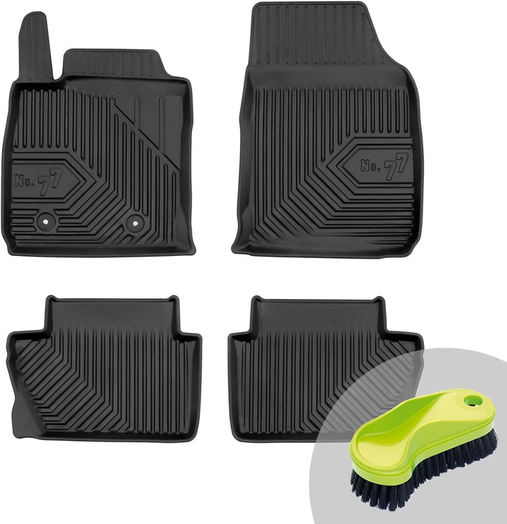 FROGUM No.77 Gummimatten Ganzjahresset von Auto Fussmatten Autofussmatten für Ford EcoSport II ab 20