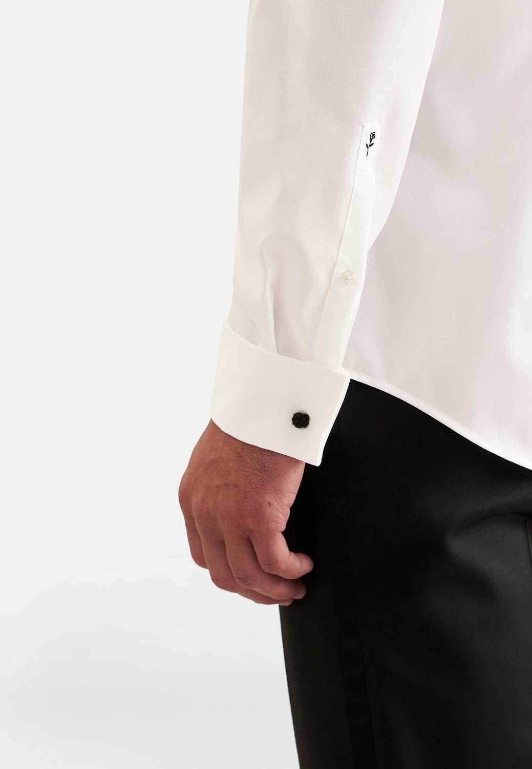 Seidensticker Herren Men Shaped Gala Businesshemd 37 Ecru(021006), 37 Ecru(021006)