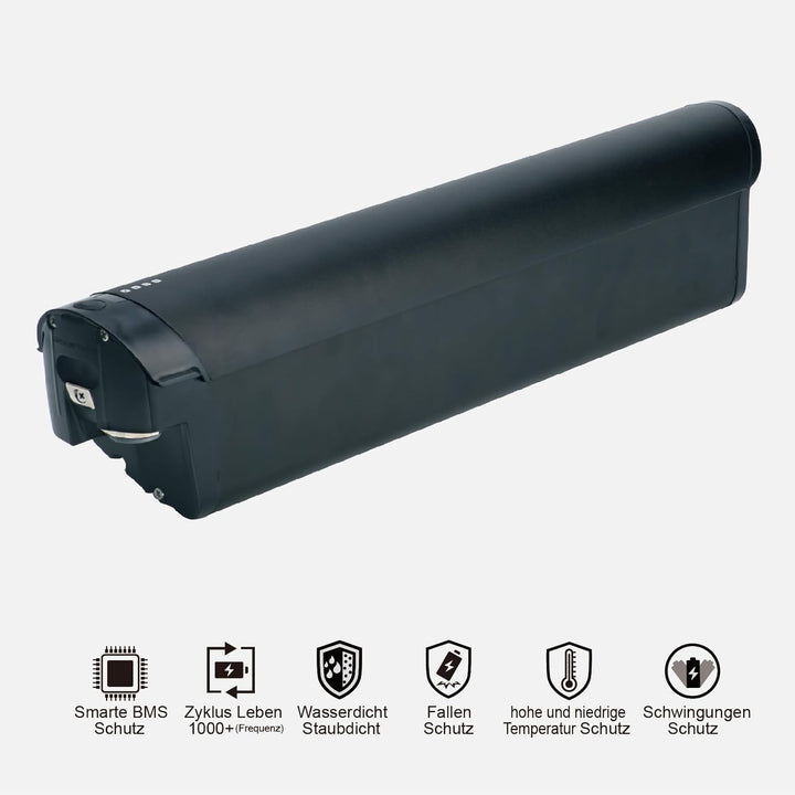 Ersatz für Zündapp Z808 Reention EEL Pro Batterien für 36V 11Ah 250W/350W/500W Motoren 36V 11Ah 540W