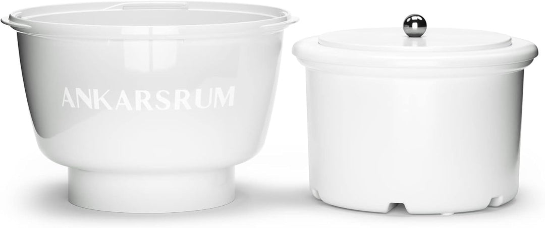 Ankarsrum Ice Cream Maker + Spatel | Speiseeismaschine Zubehör für Assistent Original N1–N30, Eis, S