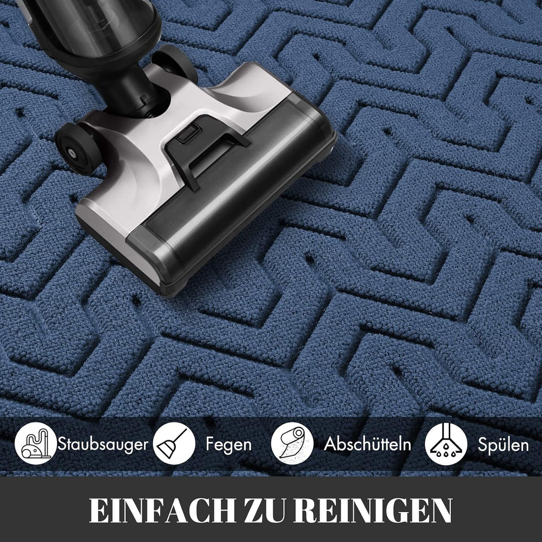 Yimobra Fussmatte für die Vordertür, strapazierfähige Ganzjahres-Fussmatte für den Eingangsbereich d