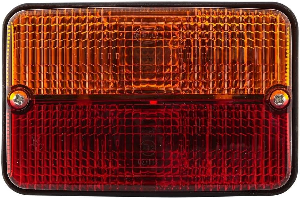 HELLA Rückleuchte - Glühlampe - Anhänger Beleuchtung - 12V - Anbau/geschraubt - ECE - Lichtscheibenf