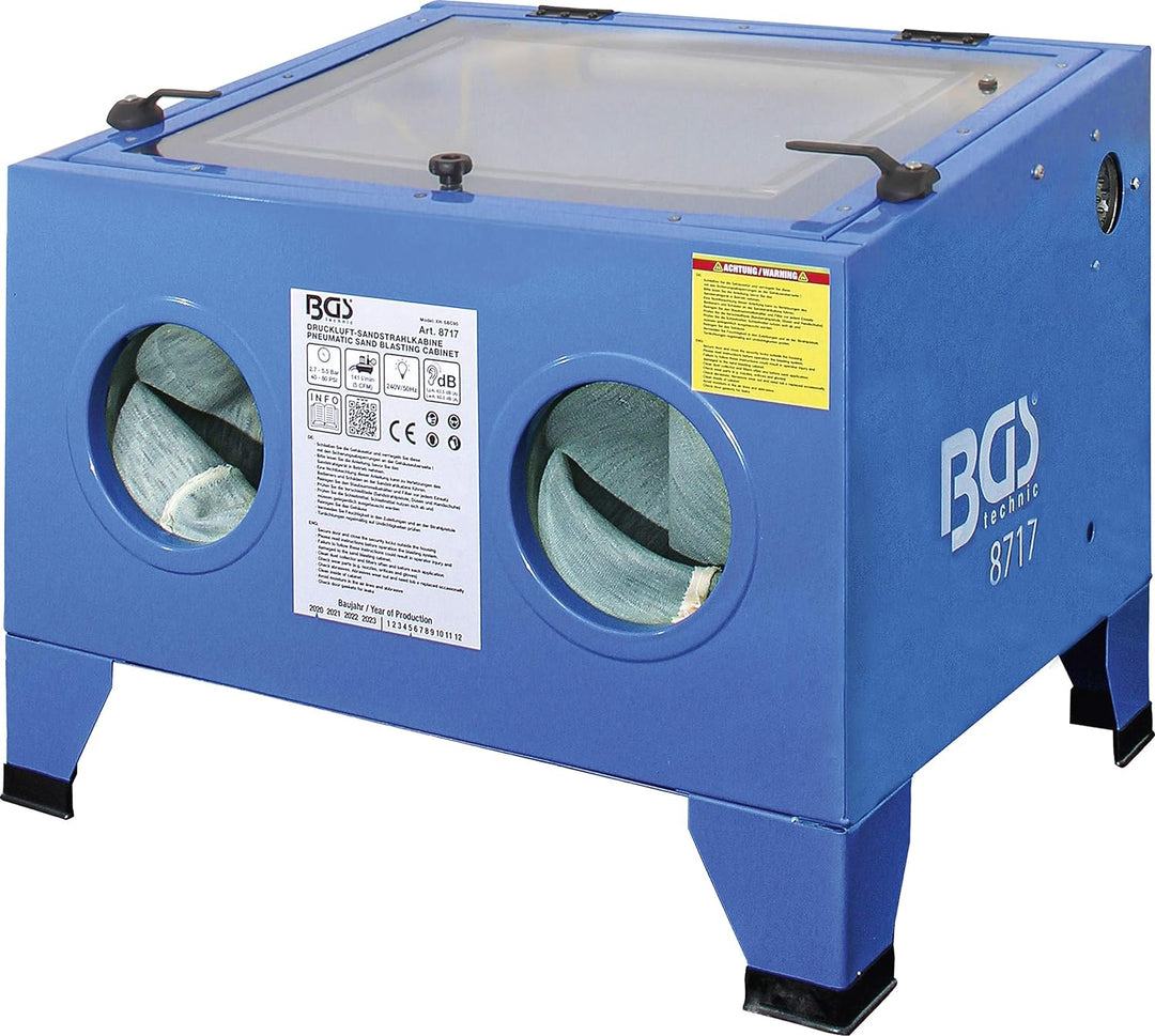 BGS-technic 8717 Druckluft-Sandstrahlkabine, Strahlkabine
