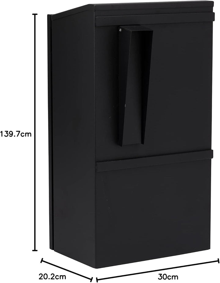 G2 Trading Company 080 Sicherer Tor und Geländer Box – Schwarz
