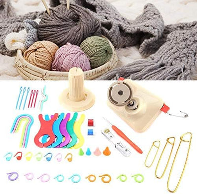 Ball Winder Garn Strickwebstuhl Häkeln Swift Garn Faser Cord Ball Woo Wickler DIY Tool Kit mit Stric