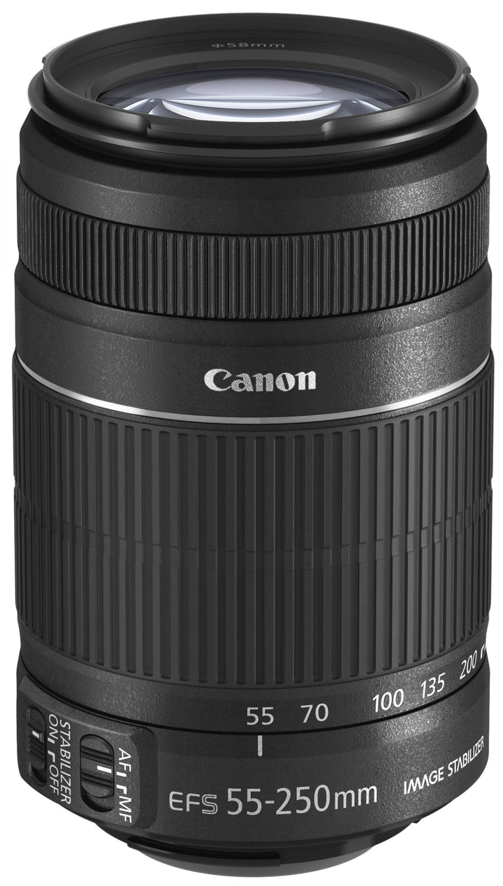 Canon EF-S 55-250mm 4,0-5, 6 IS II Objektiv für EOS (bildstabilisiert)