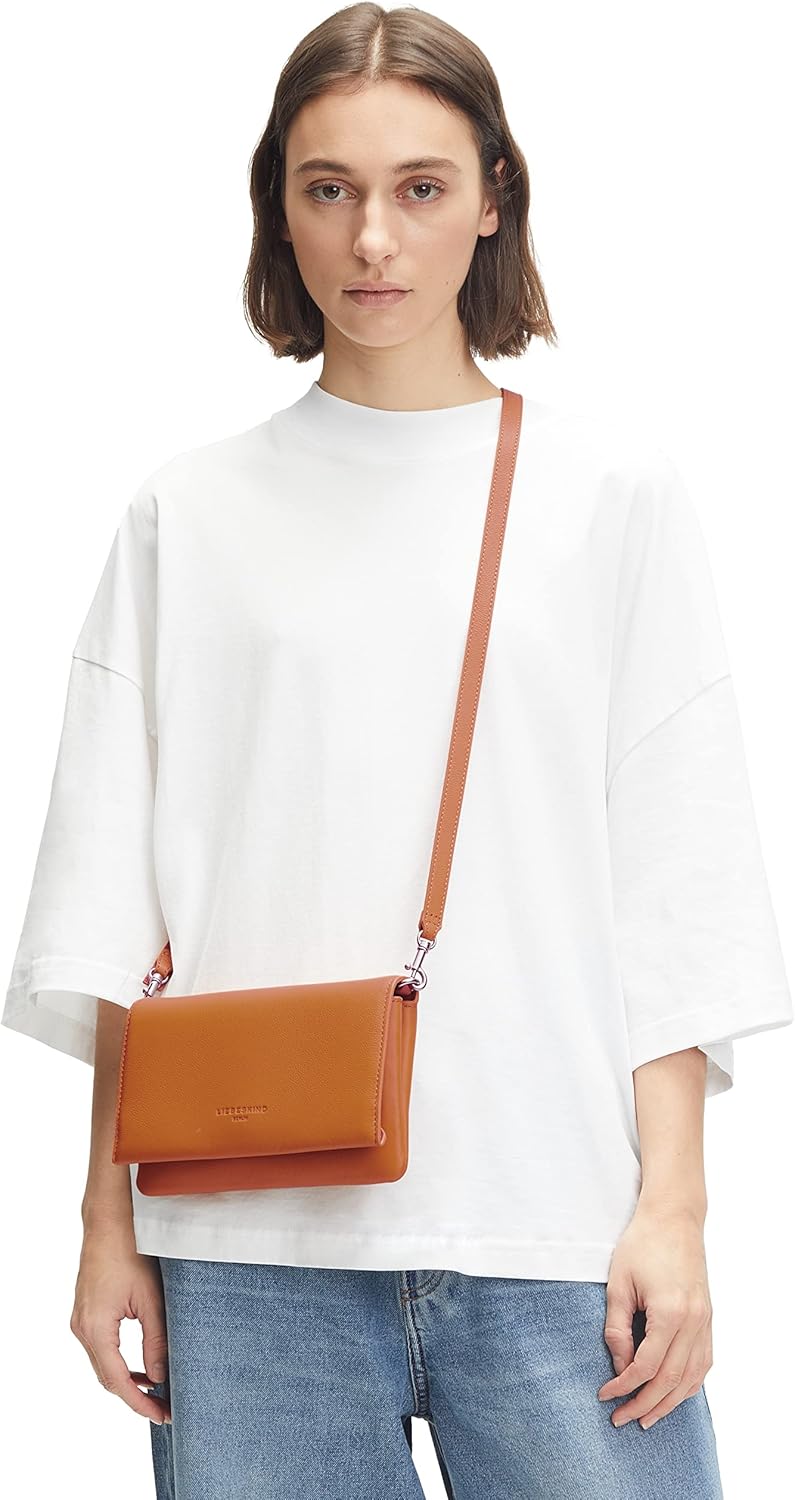 Liebeskind Damen Clutch Crossbody XS Brick, Brick
