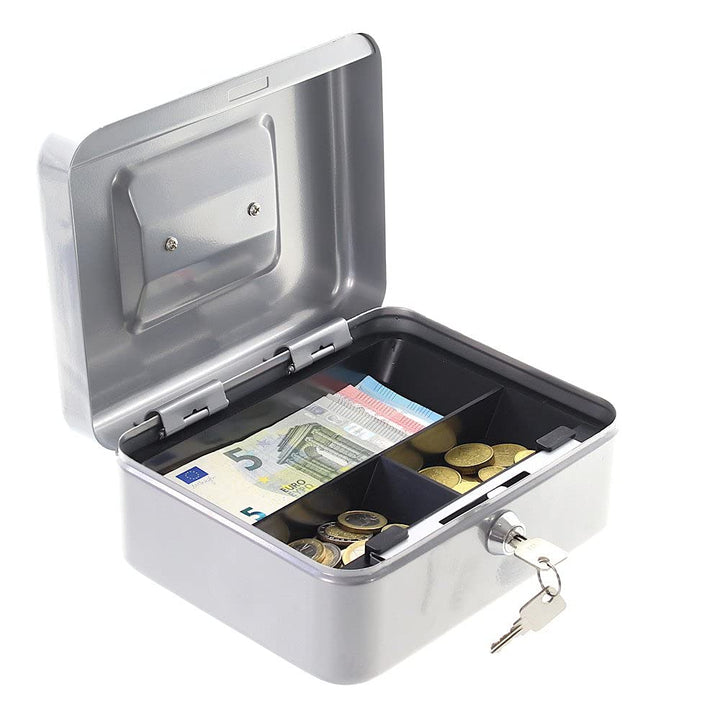 Rottner Geldkassette HomeStar Cash 2-silber-(BxH) 200x90 mm