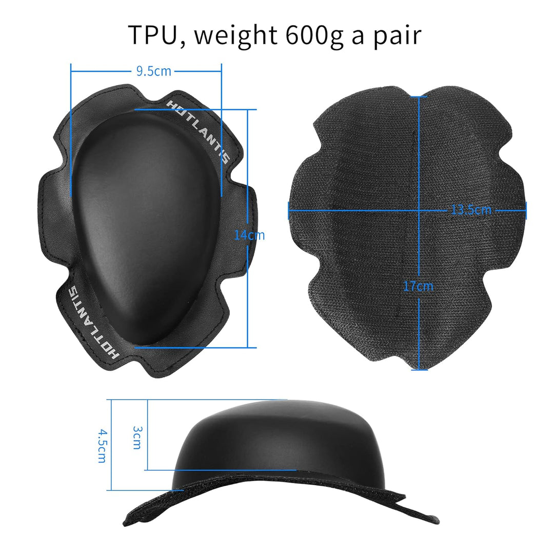 HOTLANTIS Universal Knieschleifer Knee Slider für Knieschutz Outdoor Motorrad Reiten Motorrad Racing