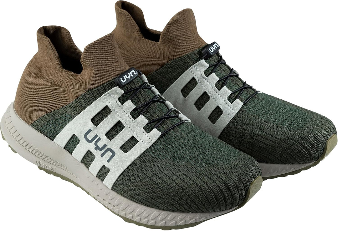 UYN Herren Nature Tune Vibram Sneaker 39 EU Militär Braun, 39 EU Militär Braun