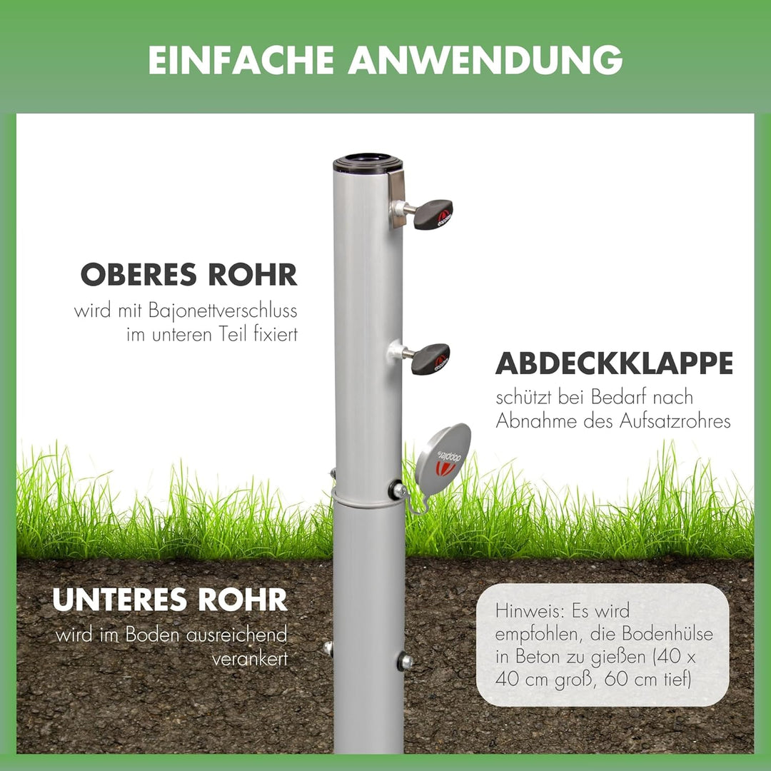 Doppler Deluxe Bodenhülse bis 60