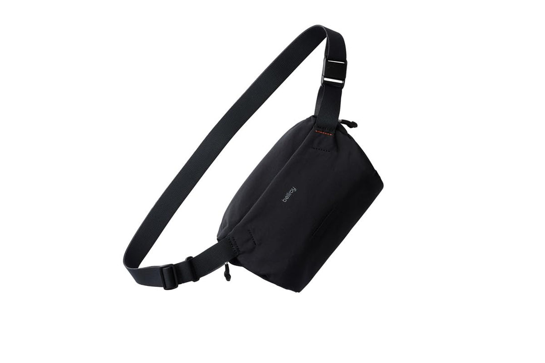 Bellroy Lite Sling Mini, Leichte Umhängetasche - Black | 4L leichte Umhängetasche für Handy, Geldbör