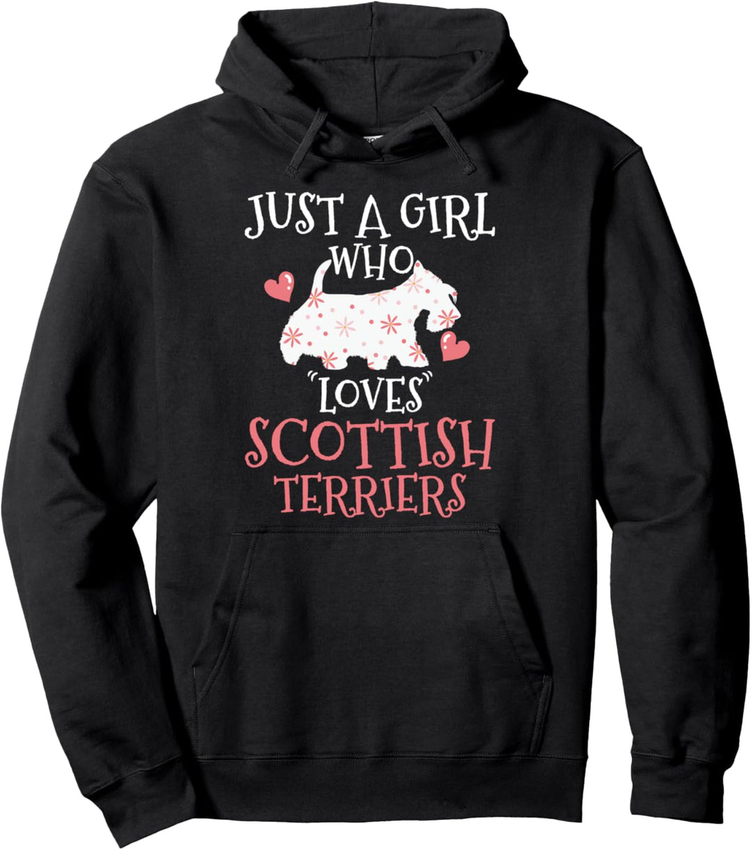 Scottish Terrier Hund Herrchen Pullover Hoodie