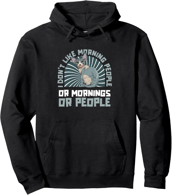 Sphinks Katze Hauskatze - Katzenrasse Sphynx Katze Pullover Hoodie