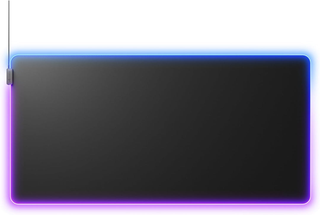 GLORIOUS GMP 2 GLED Stoff Gaming Mauspad (3XL) InfiniGlow RGB, 1220x610mm | 2-Zonen-RGB-Beleuchtung,