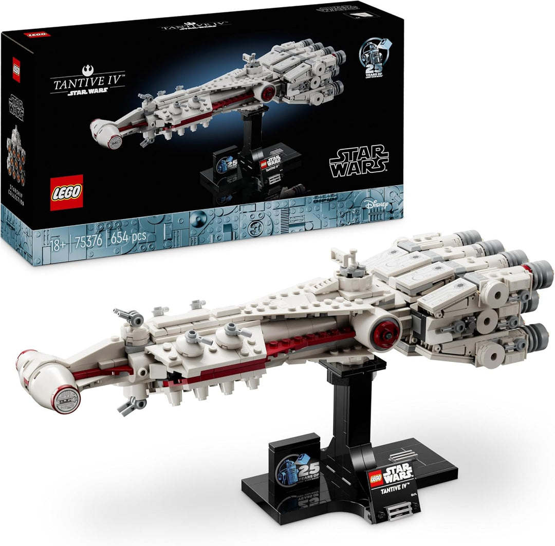 LEGO Star Wars: Tantive IV, Modell eines Sternenschiffs aus Star Wars: Eine Neue Hoffnung zum Bauen
