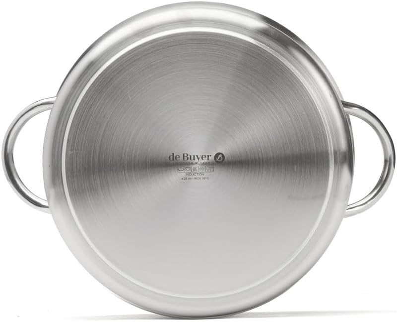 De Buyer 3505.28 Kochtopf/Deckel, Durchmesser 28 cm