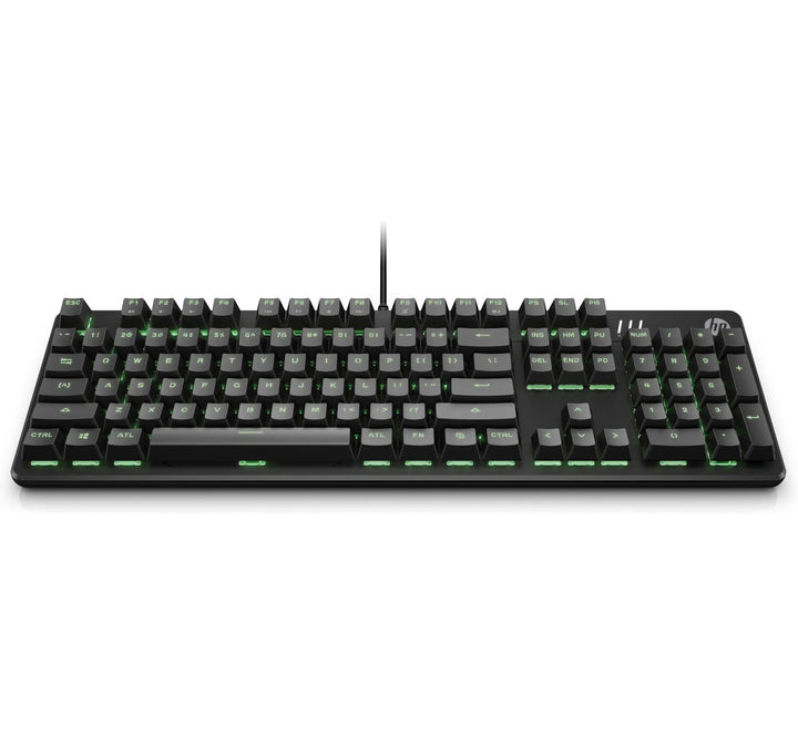 HP Pavilion Gaming Tastatur 500 (LED Beleuchtung, mechanische Red-Switches, QWERTY Keyboard Layout,