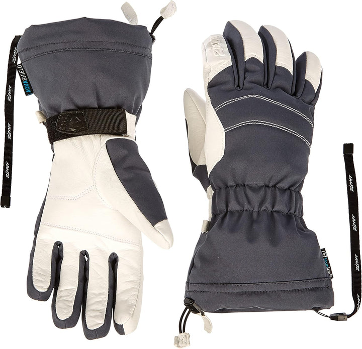 Ziener Damen Kilata Ski-Handschuhe/Wintersport | wasserdicht, Wolle, Freeride 6.5 Ombre, 6.5 Ombre