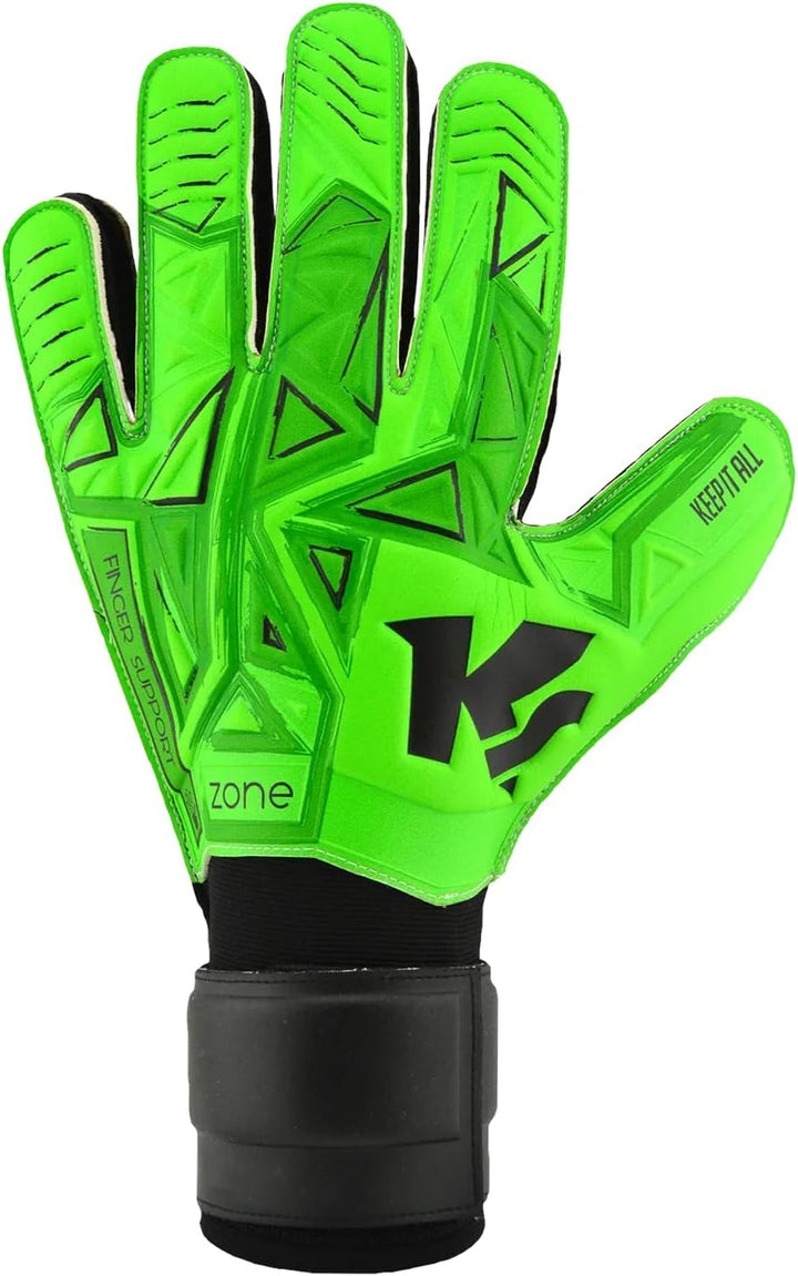 KEEPERsport Torwarthandschuhe - Zone RC - 3mm Grip - Fussballhandschuhe für Erwachsene und Kinder 10