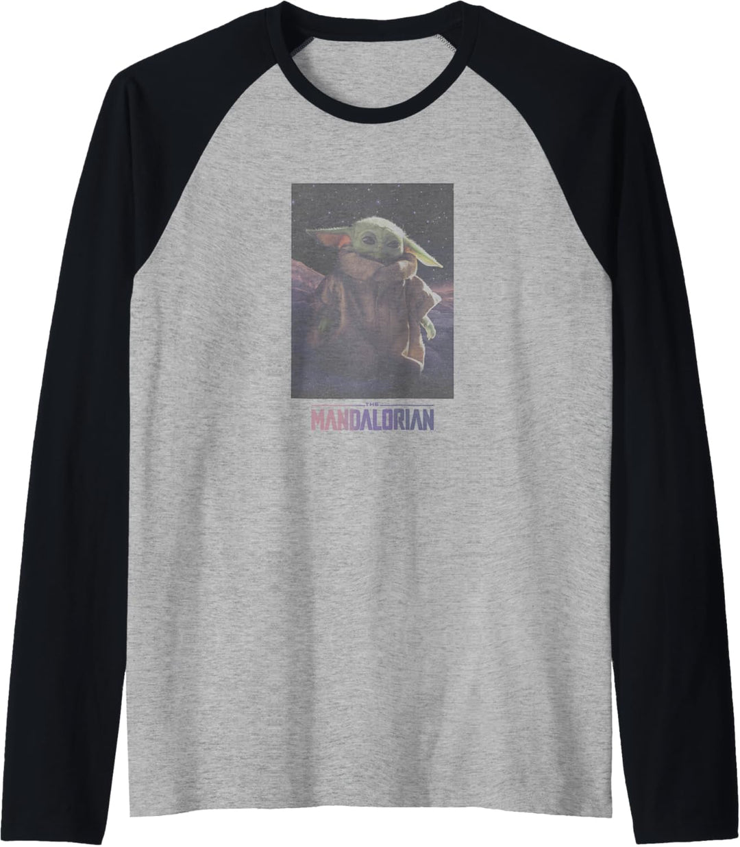 Star Wars: The Mandalorian The Child Starry Night Sky Raglan