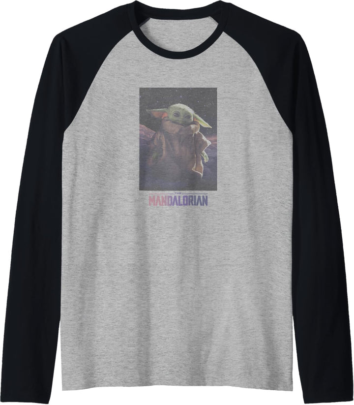 Star Wars: The Mandalorian The Child Starry Night Sky Raglan