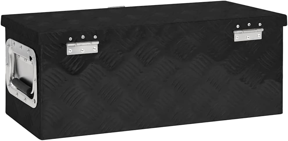 vidaXL Aufbewahrungsbox Aluminiumkoffer Aluminiumbox Lagerbox Lagerkiste Transportkoffer Transportki