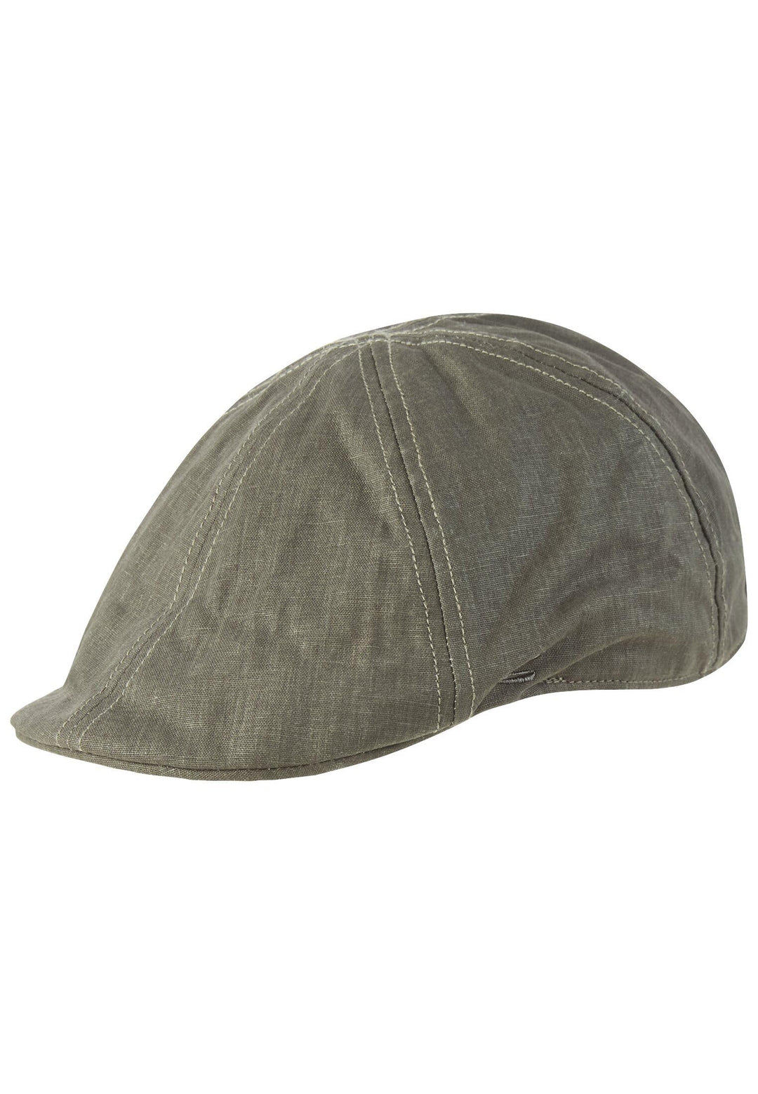 camel active Herren Schiebermütze aus Baumwolle M Grau, M Grau