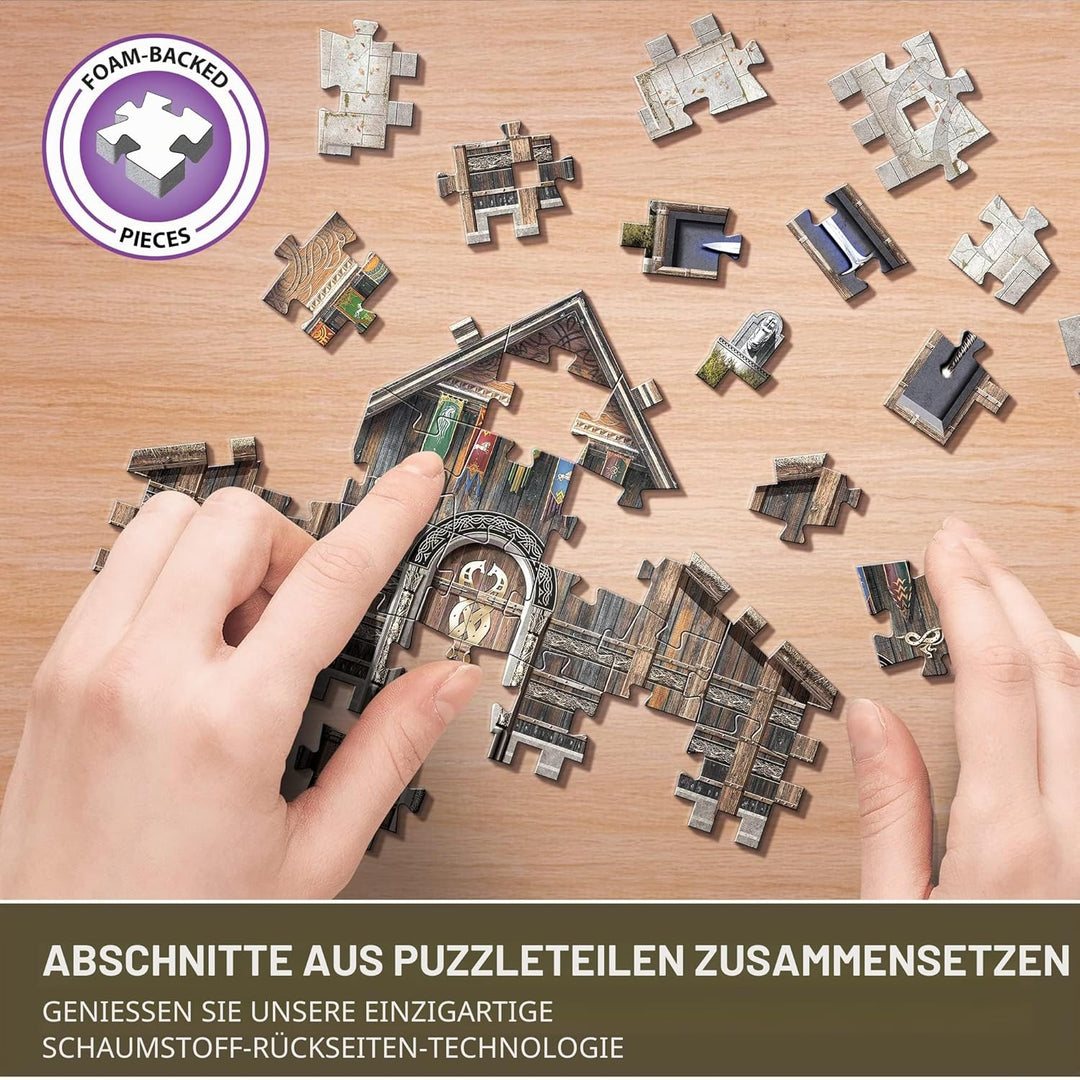 Wrebbit 3D W3D-1016 3D-Puzzle, bunt