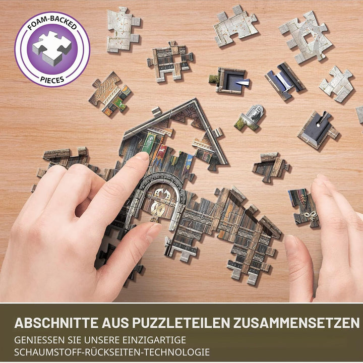 Wrebbit 3D W3D-1016 3D-Puzzle, bunt