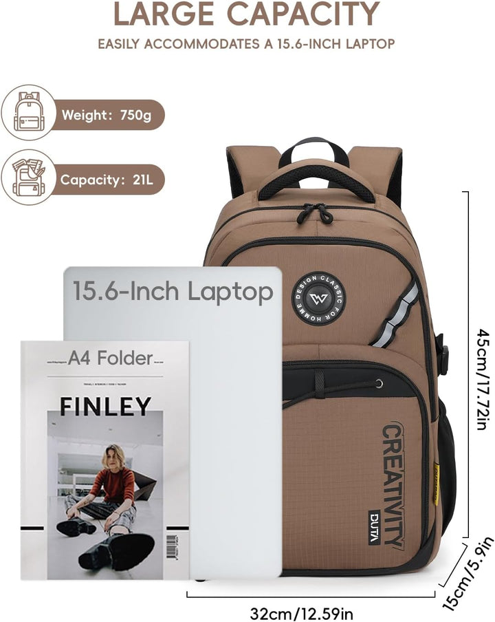 Amythe 2026 Schulrucksack Jungen Teenager, Gross Rucksack Schule Oberstufe Schultasche Junior mit Re