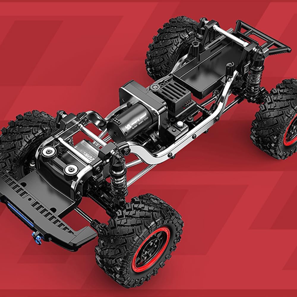 X-Verse MJX H12P 1:12 Ferngesteuertes Auto für Erwachsene, 4WD 12KM/H Wasserdichtes RC Auto mit Bürs
