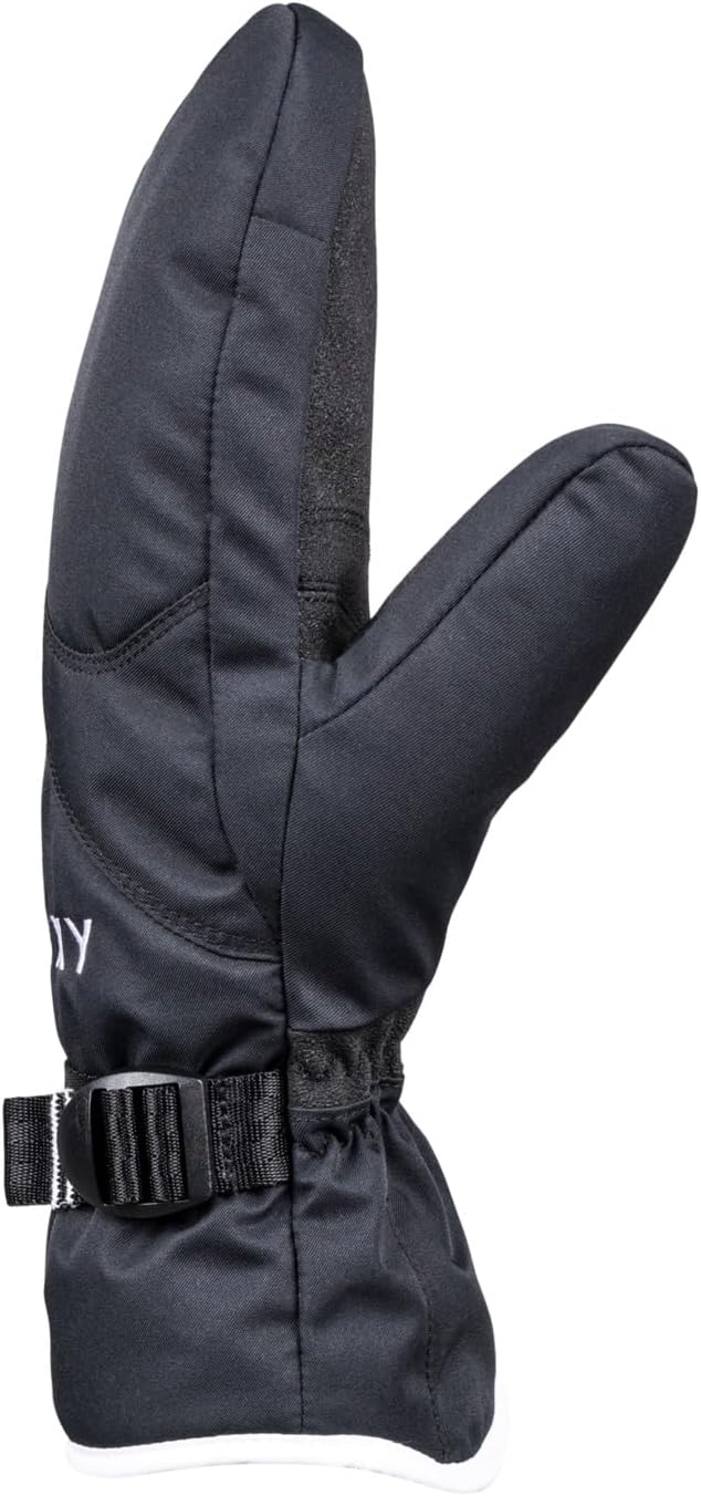 Roxy Damen Jetty Solid Mitt Winter-Handschuhe L True Black, L True Black