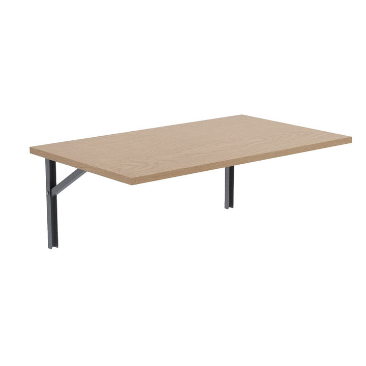 AKKE Klapptisch Wandklapptisch Esstisch - Klappbar Faltbar Platzsparend - Rechteckig - 100cm x 50cm