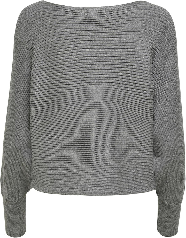 ONLY Female Strickpullover ONLADALINE Strickpullover, Medium Grey Melange